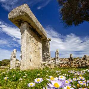 Construcciones megalíticas en Menorca, España