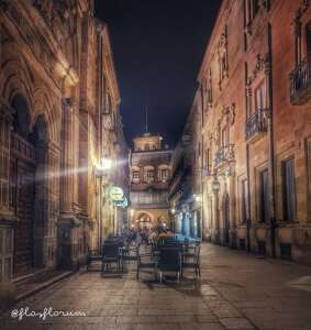 visitar Salamanca de noche