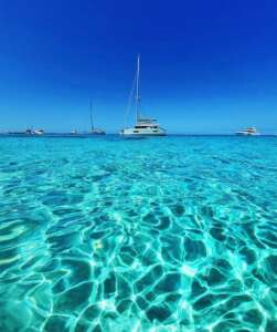 Crystal clear water