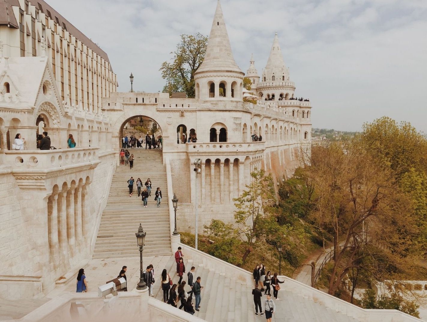 bastión de los pescadores en budapest