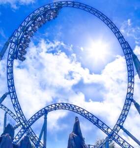 Europa park upside down