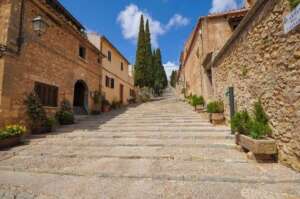 pueblo del norte de Mallorca