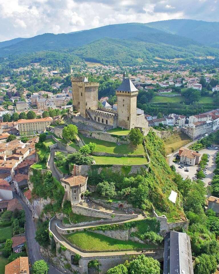 El Castillo de Foix, imagen icónica de la Ariège