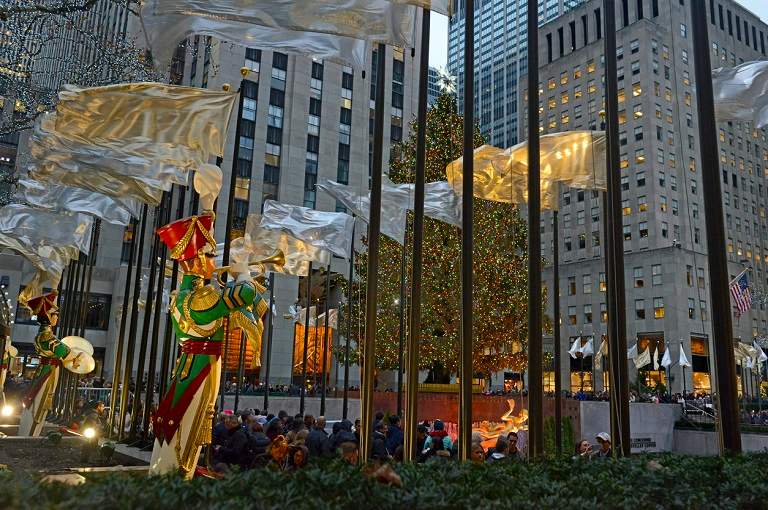 Encendido arbol Navidad Rockefeller Center