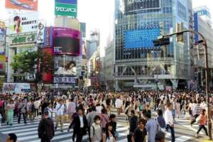 Cruce de Shibuya en Tokio.