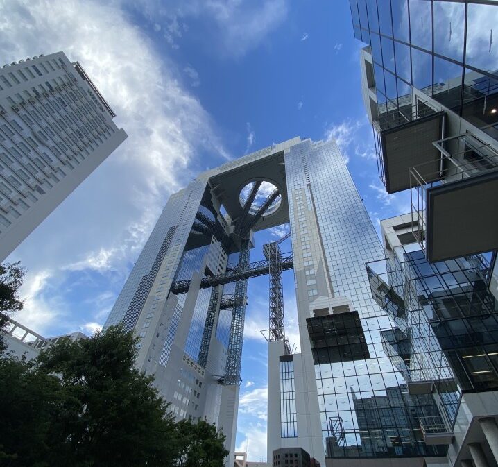 sky japan blue sky modern architecture beautiful scenery umeda beautiful moments umeda sky building t20 KJ6e1x