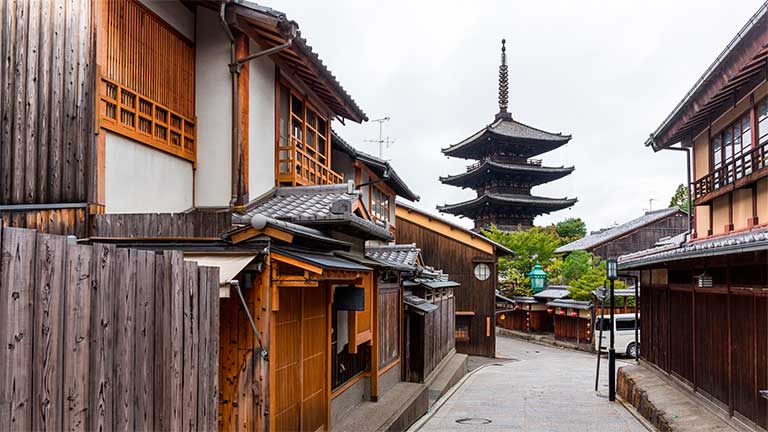 Pagoda de Yasaka en Kioto