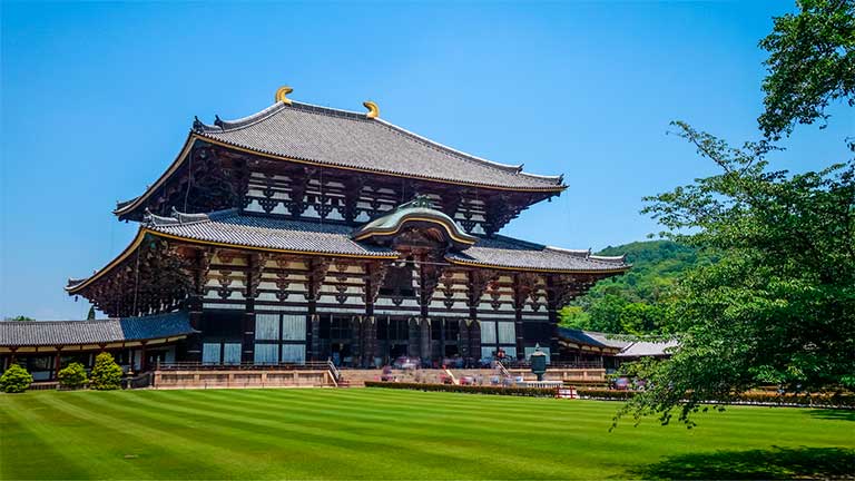 Templo Todai Ji en Nara, Japón