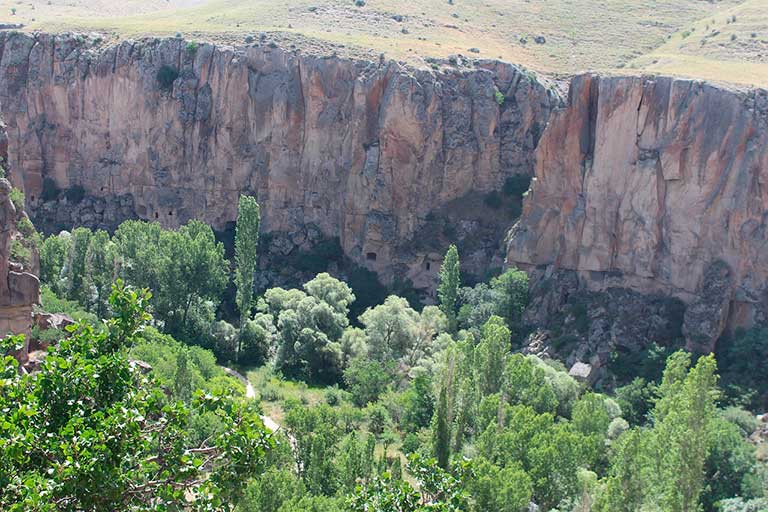 Valle de Ihlara con 60 iglesias en la piedra