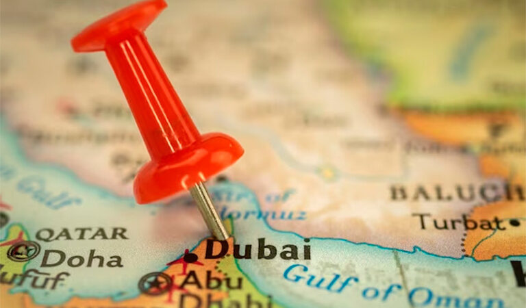 Guia completa de Dubai mapas localización, donde alojarse